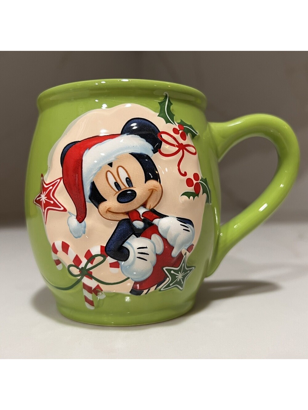 Mickey Mouse & Friends Disney Christmas Holiday Collectible Coffee Cup Mug 3D